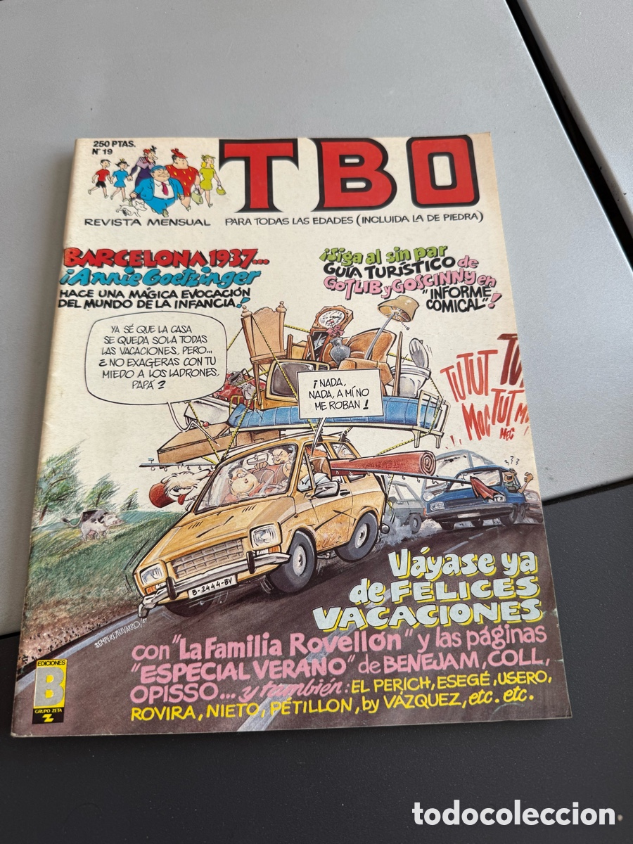 Tebeos: TBO. EDICIONES B. N 19 - Foto 1