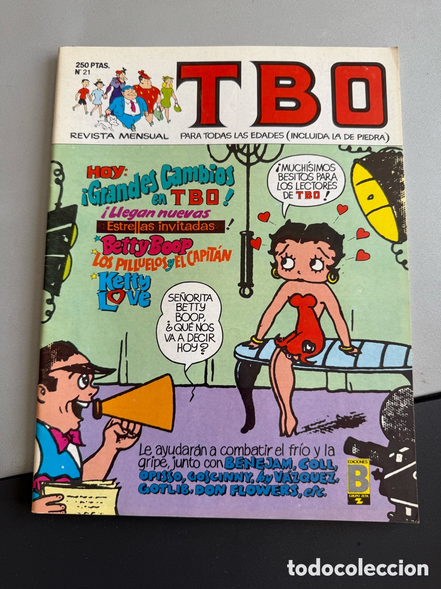 Tebeos: TBO. EDICIONES B. N 21 - Foto 1