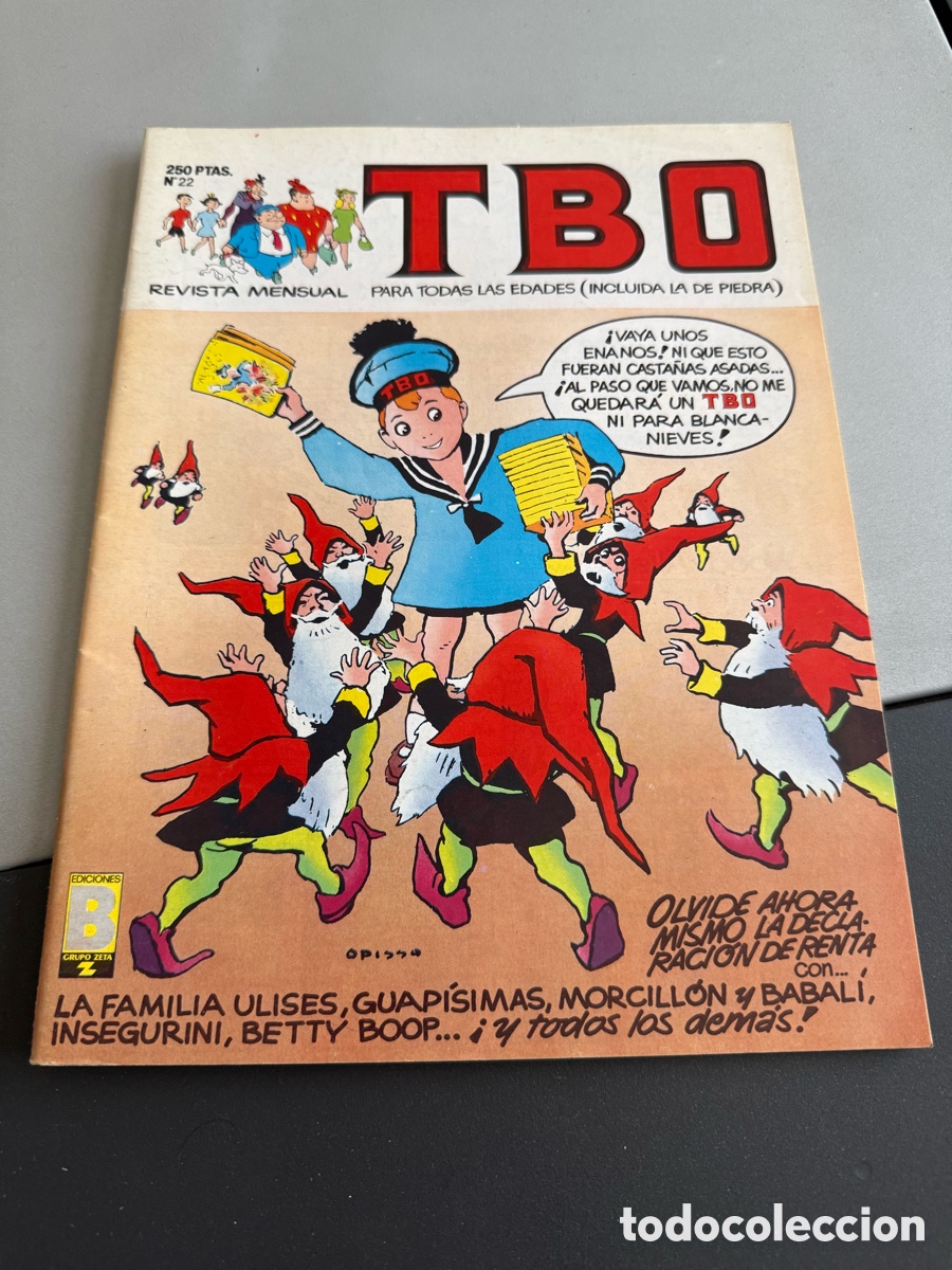 Tebeos: TBO. EDICIONES B. N 22 - Foto 1