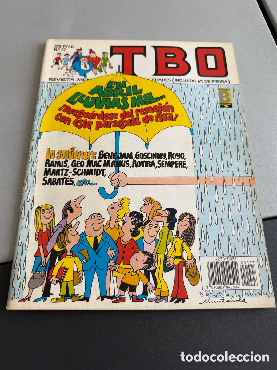 Tebeos: TBO. EDICIONES B. N 27 - Foto 1