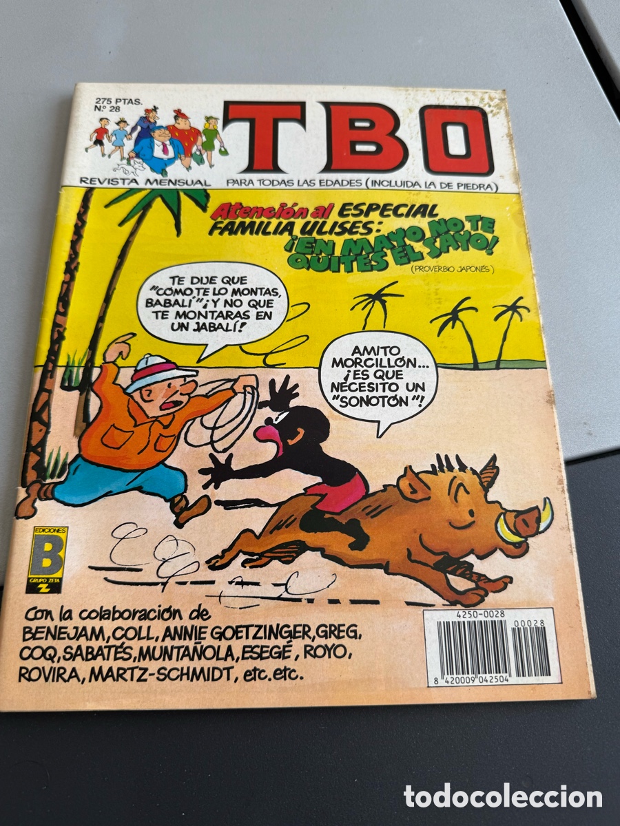 Tebeos: TBO. EDICIONES B. N 28 - Foto 1