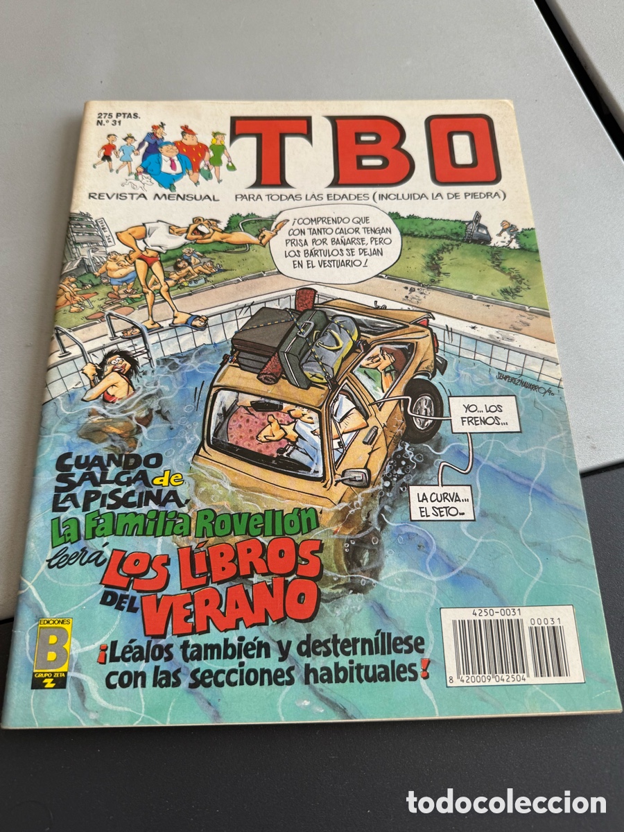Tebeos: TBO. EDICIONES B. N 31 - Foto 1