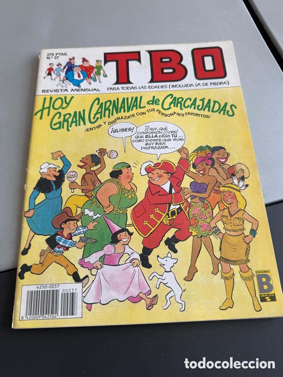 Tebeos: TBO. EDICIONES B. N 37 - Foto 1