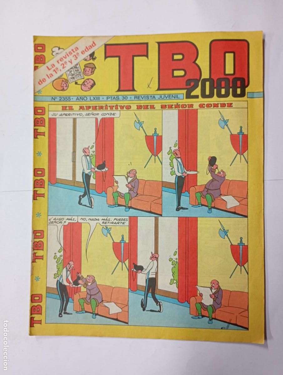 BDs: TBO 2000. N&ordm; 2355. A&Ntilde;O LXIII. REVISTA JUVENIL. TDKR18