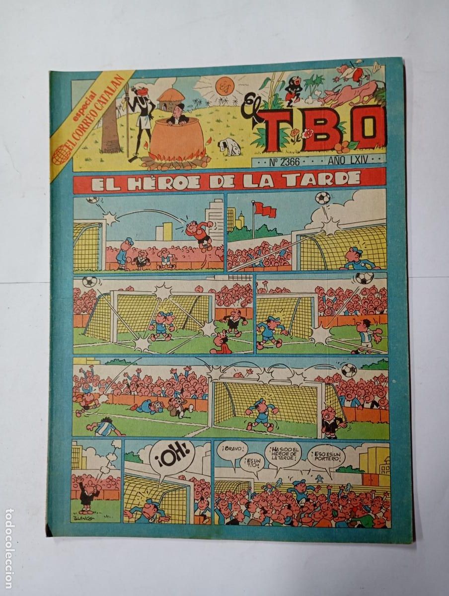 Tebeos: TBO N&ordm; 2366. A&Ntilde;O LXIV. EL H&Eacute;ROE DE LA TARDE. TDKR18