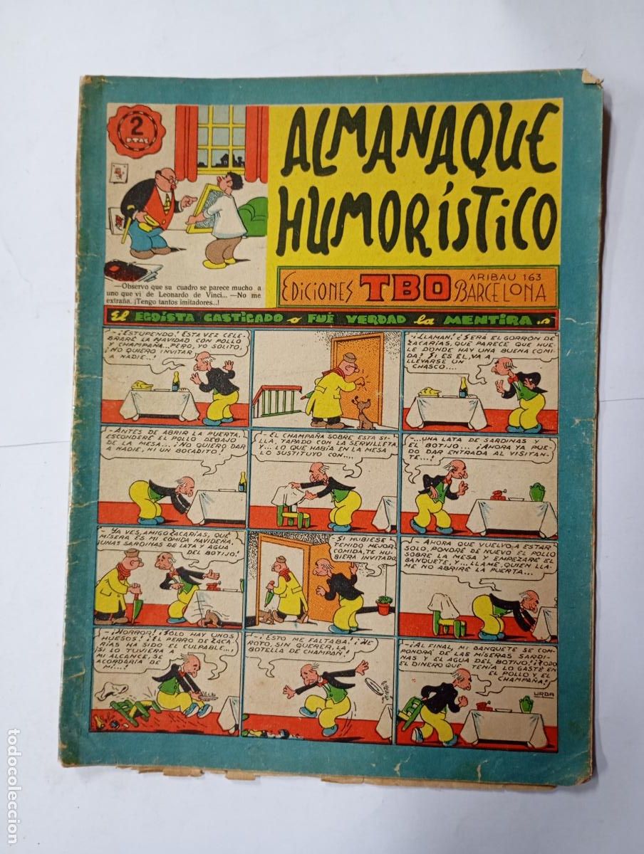Tebeos: ALMANAQUE HUMOR&Iacute;STICO. EDICIONES TBO. TDKR18