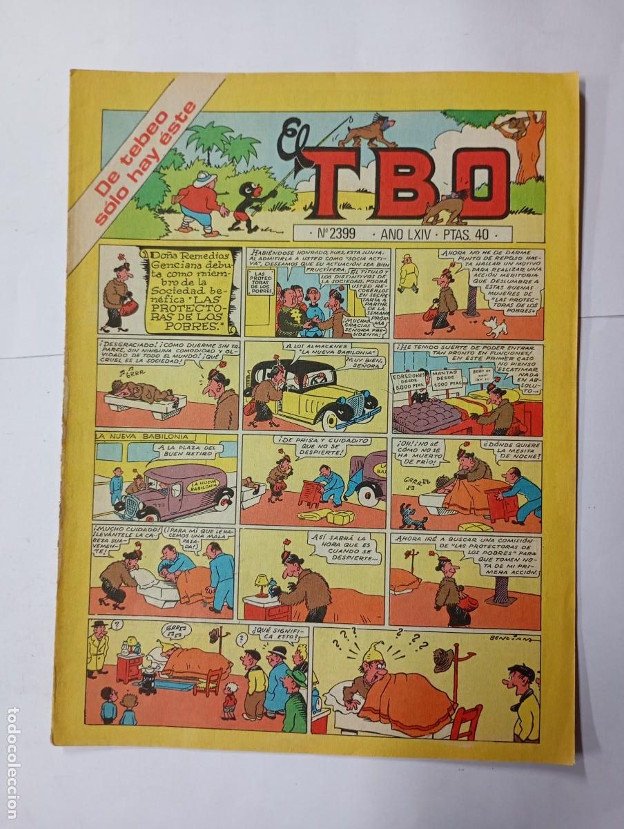 Tebeos: TBO. N&ordm; 2399. A&Ntilde;O LXIV. TDKR18