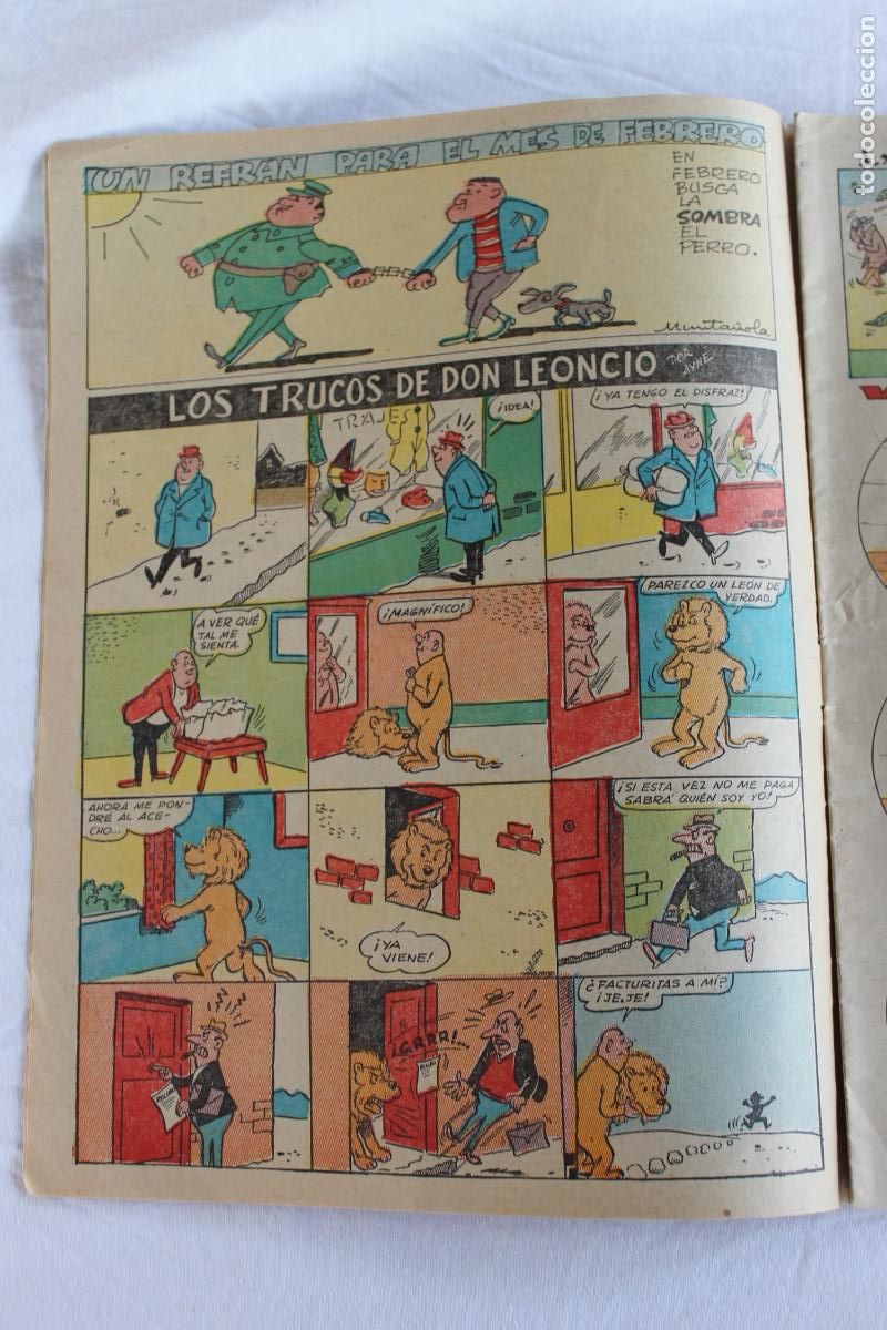 Tebeos: TBO ALMANAQUE HUMORISTICO 1966 - Foto 4