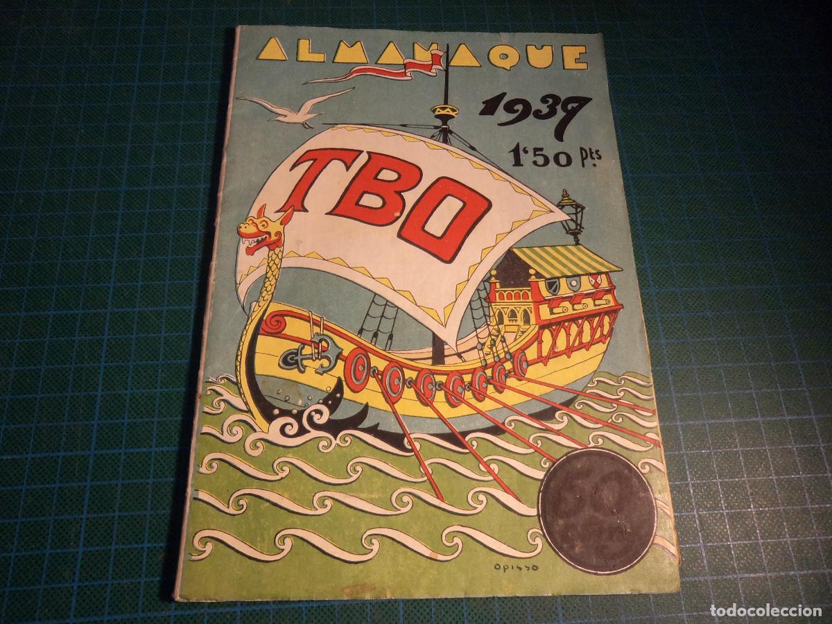 Tebeos: TBO. Almanaque 1939. Buigas. Muy buen estado. Original