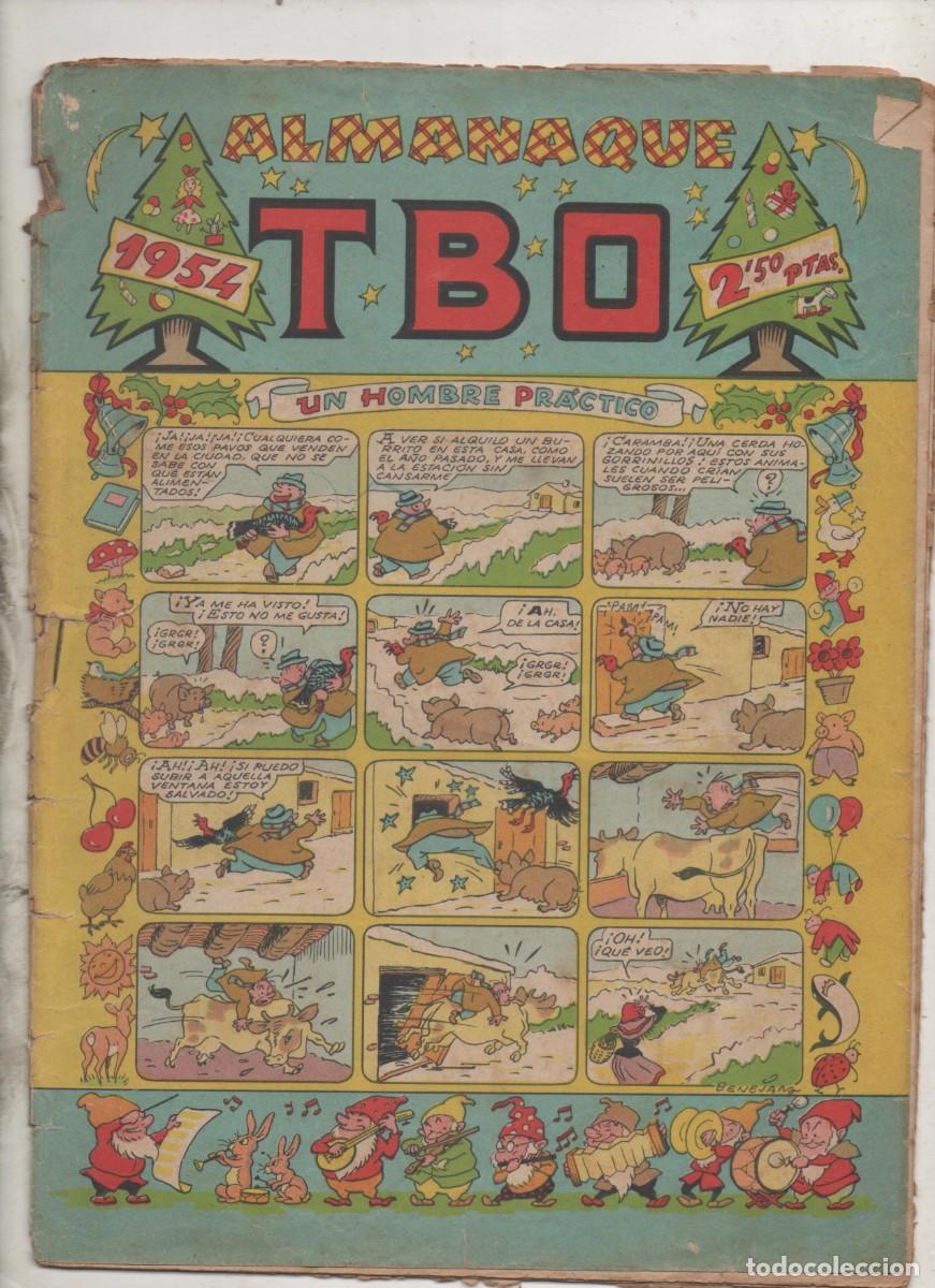 Tebeos: TBO ALMANAQUE 1954 . - P