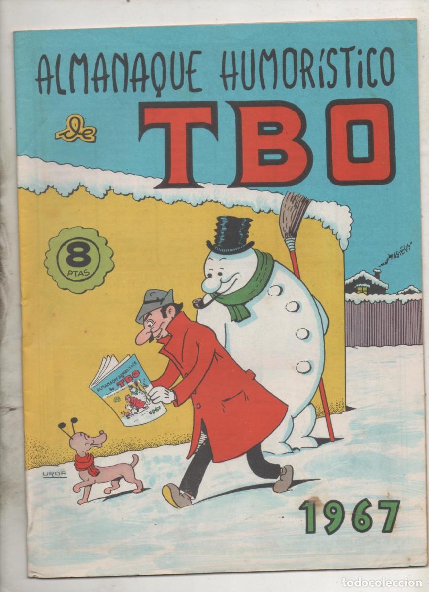 Tebeos: ALMANAQUE HUMORISTICO TBO 1967 . - P