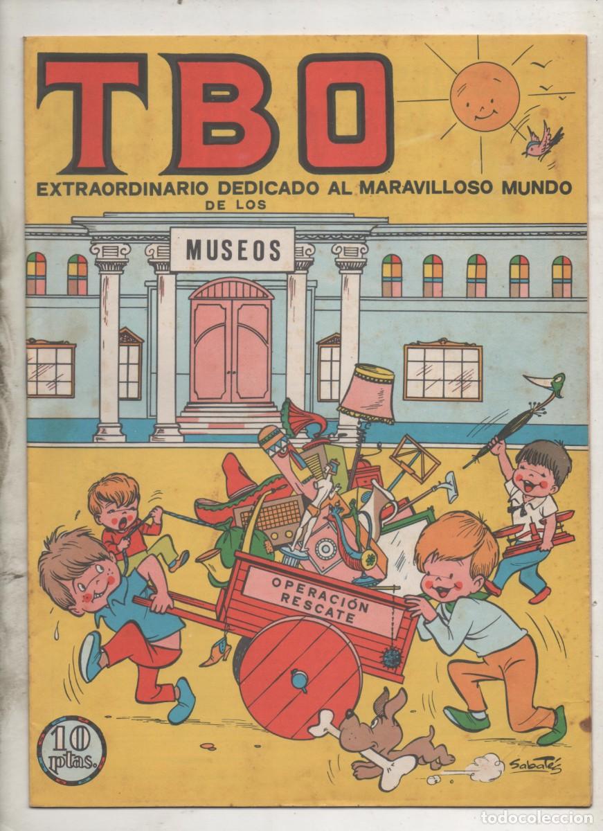 Tebeos: TBO MARAVILLOSO MUNDO DE LOS MUSEOS . - P