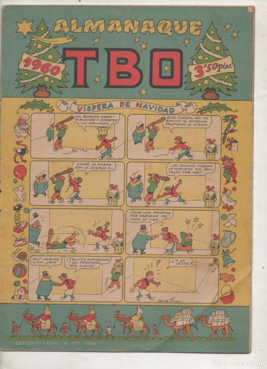 Tebeos: ALMANAQUE TBO 1960 . - P