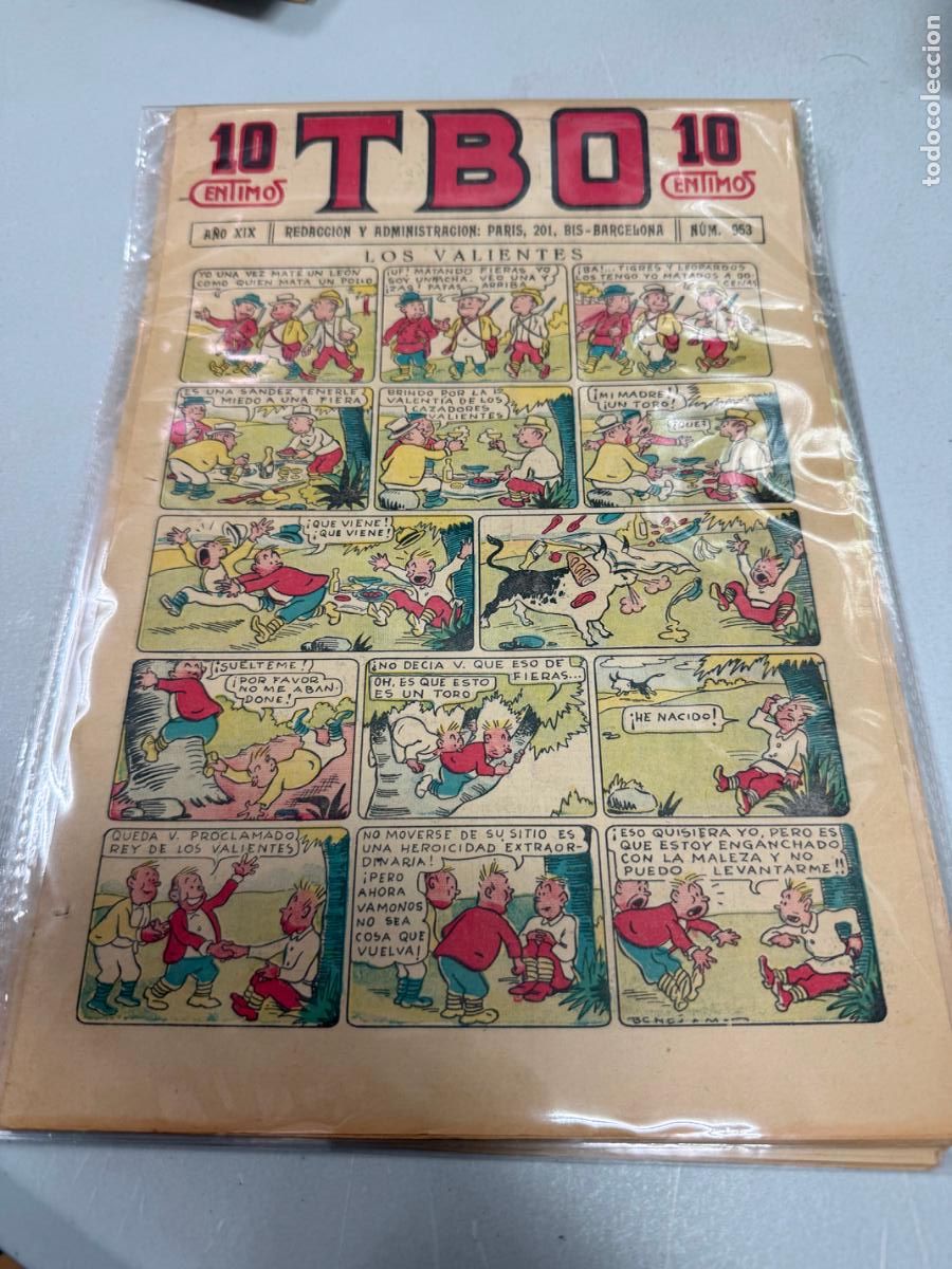 BDs: TBO EDITORIAL BUIGAS NUMERO 953