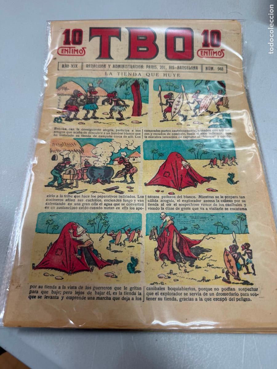 BDs: TBO EDITORIAL BUIGAS NUMERO 948