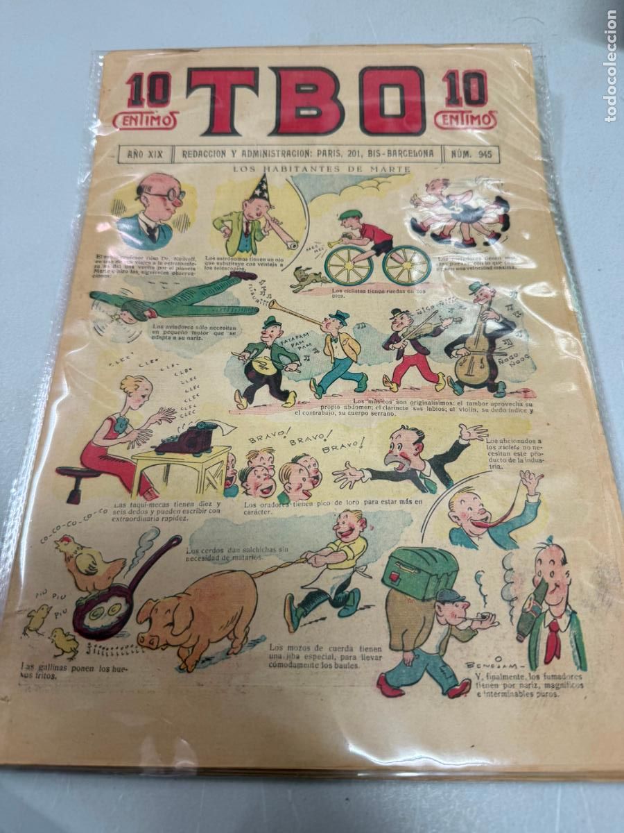 BDs: TBO EDITORIAL BUIGAS NUMERO 945