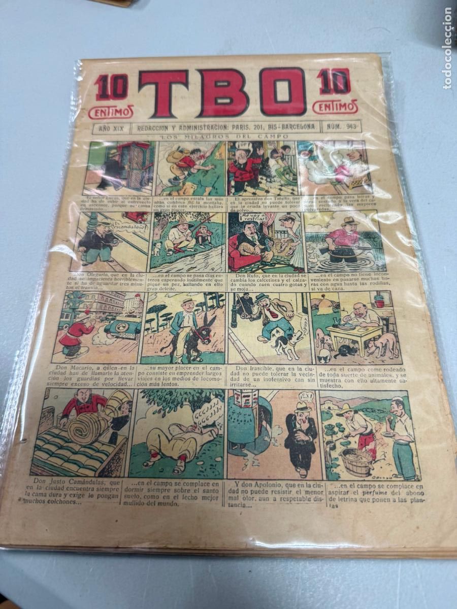 BDs: TBO EDITORIAL BUIGAS NUMERO 943