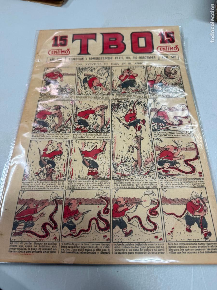 BDs: TBO EDITORIAL BUIGAS NUMERO 942