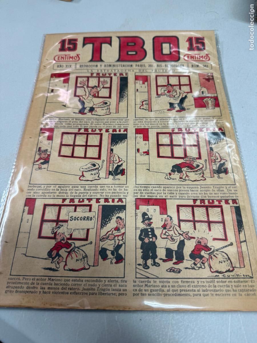BDs: TBO EDITORIAL BUIGAS NUMERO 941