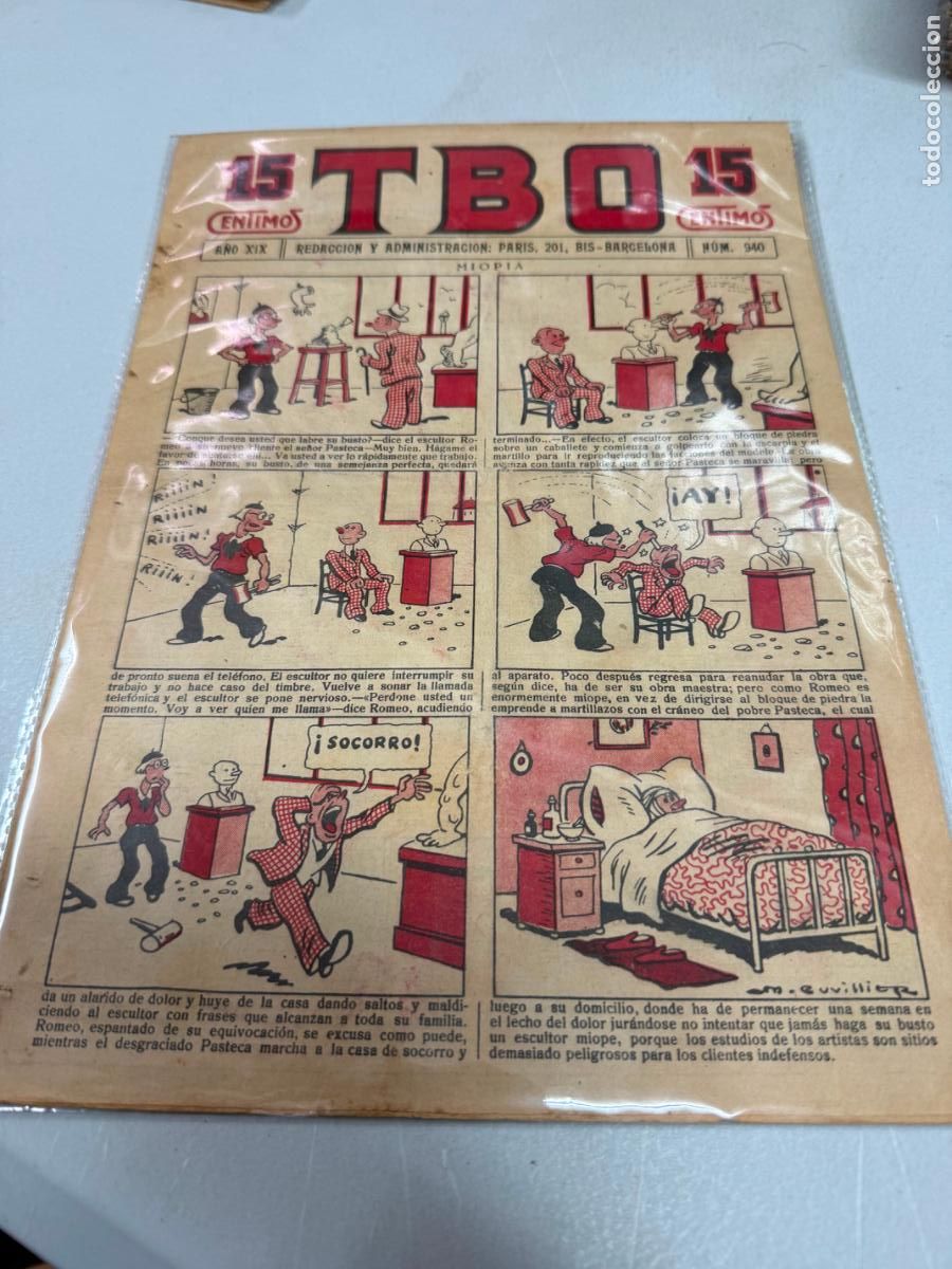 BDs: TBO EDITORIAL BUIGAS NUMERO 940
