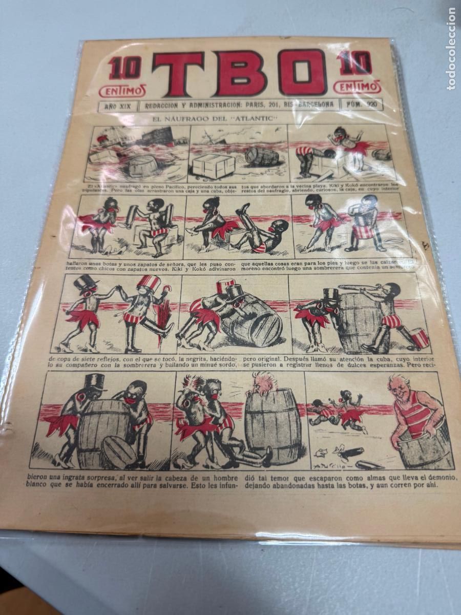BDs: TBO EDITORIAL BUIGAS NUMERO 920