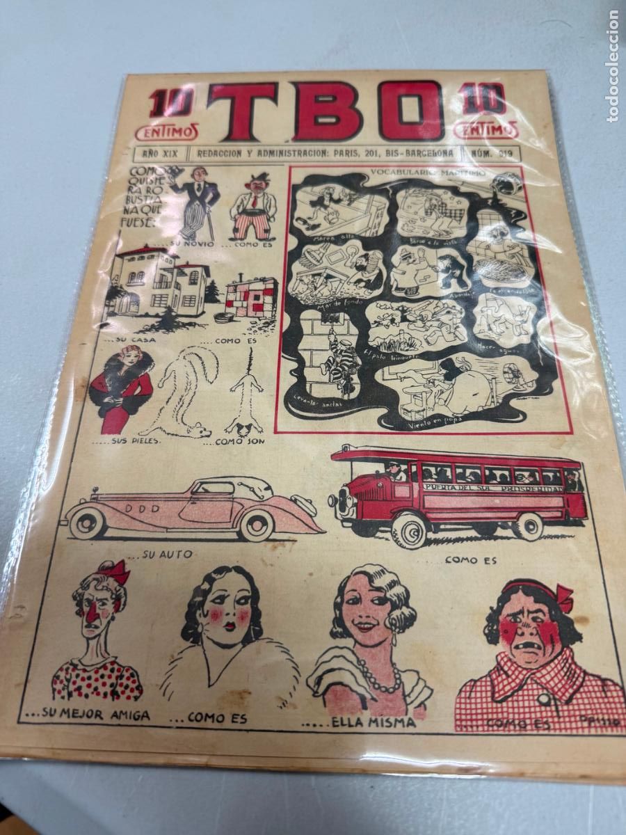 BDs: TBO EDITORIAL BUIGAS NUMERO 919