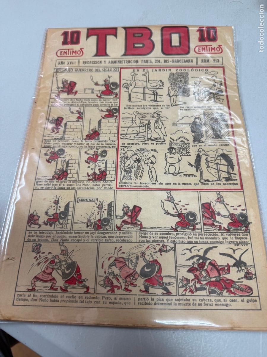Tebeos: TBO EDITORIAL BUIGAS NUMERO 913