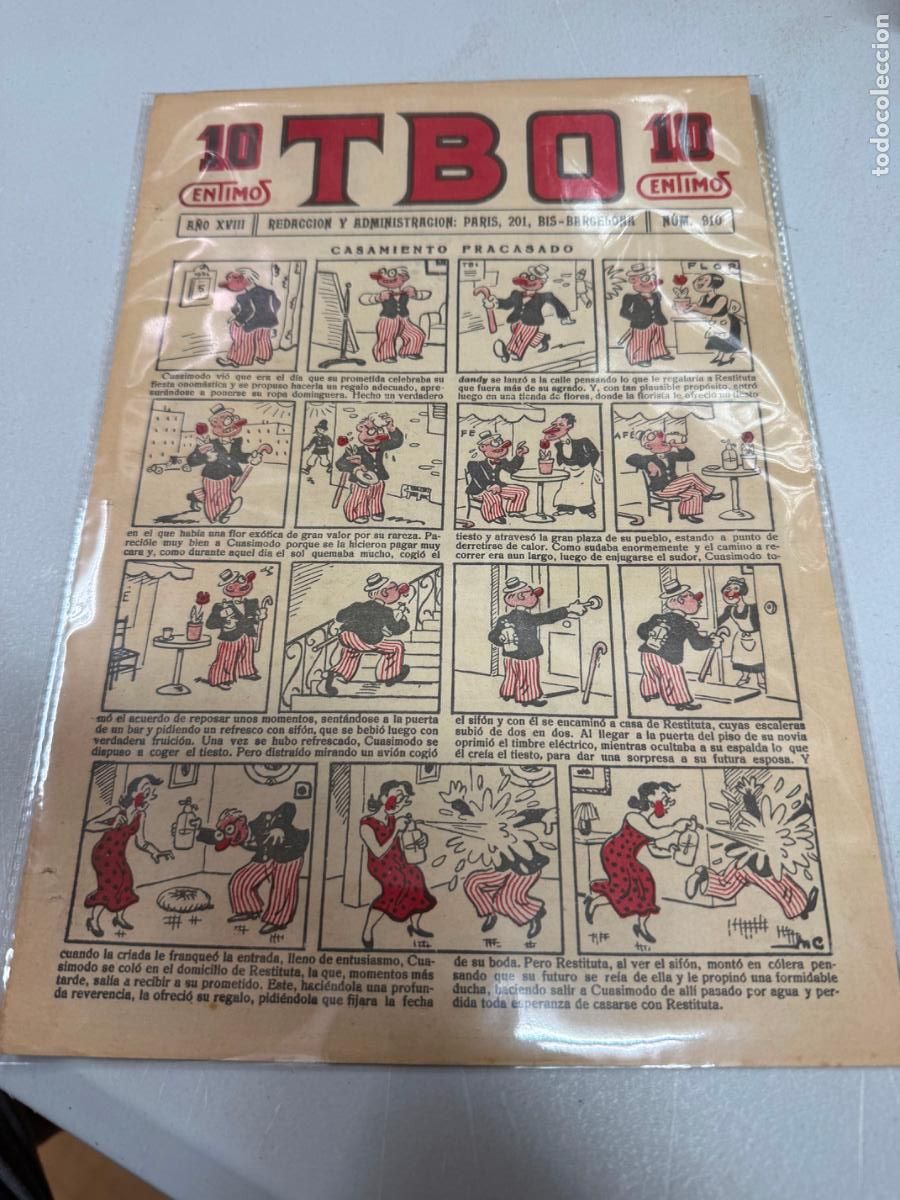 Tebeos: TBO EDITORIAL BUIGAS NUMERO 910