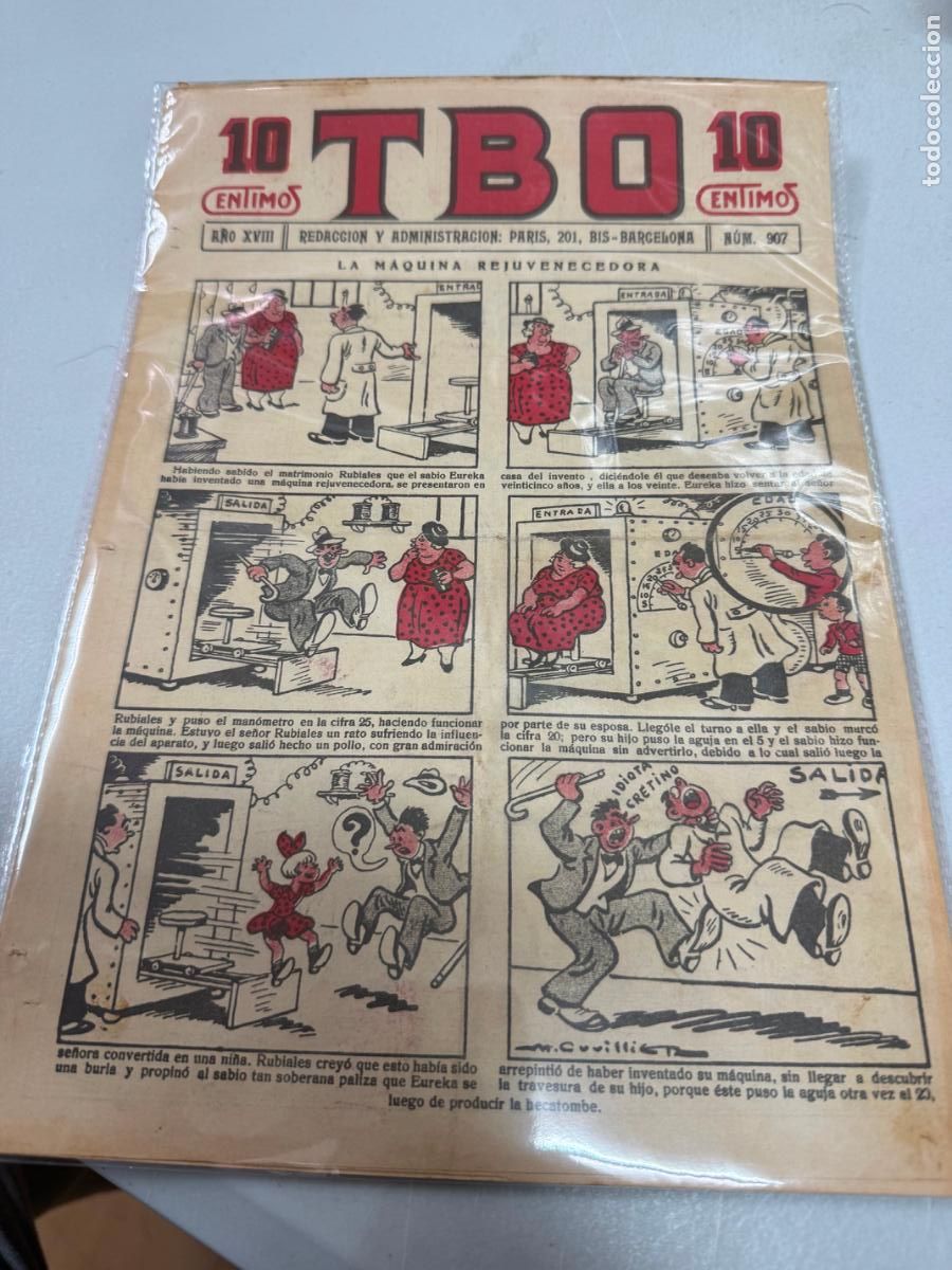 Tebeos: TBO EDITORIAL BUIGAS NUMERO 907