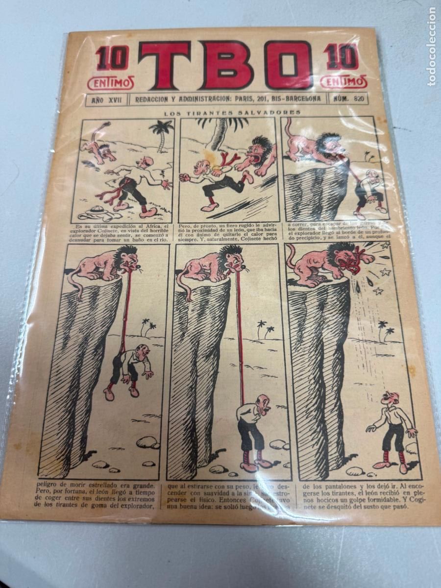 Tebeos: TBO EDITORIAL BUIGAS NUMERO 820