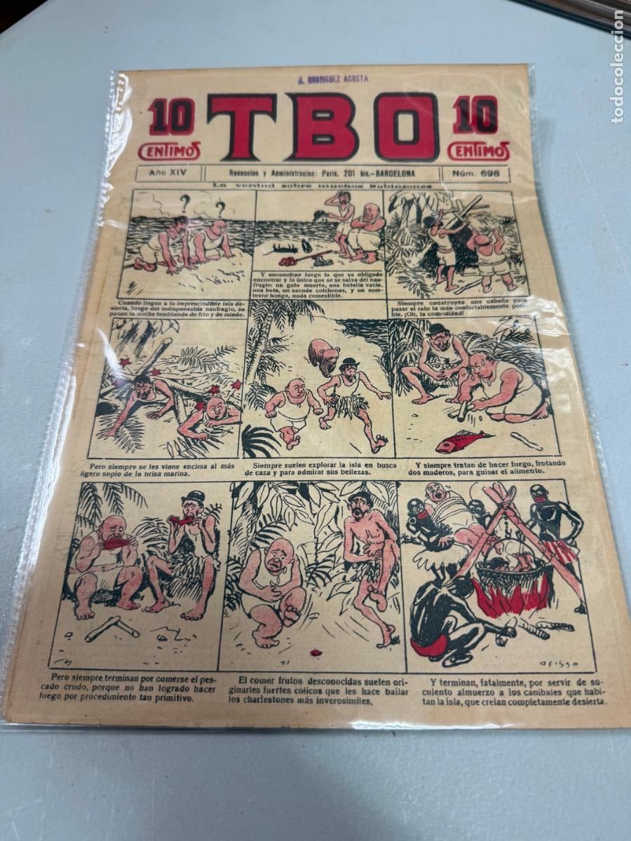 Tebeos: TBO EDITORIAL BUIGAS NUMERO 698