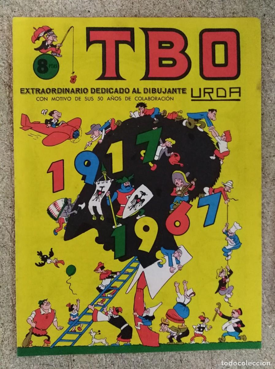 Tebeos: TBO Extraordinario Dedicado Al Dibujante Urda.1917-1967.8 ptas.Buigas