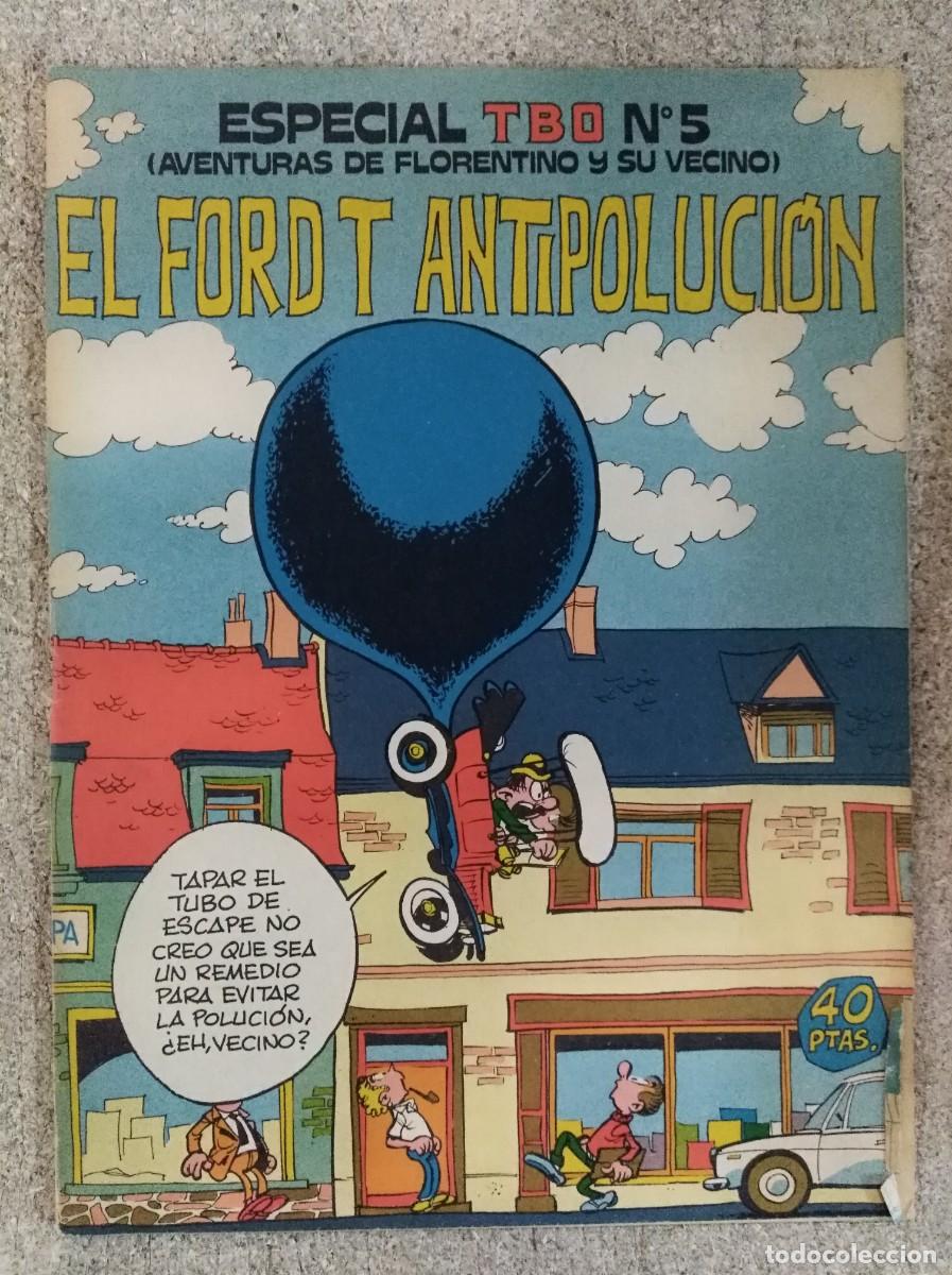 Tebeos: TBO Especial 5.El Ford T antipolucion.40 ptas.Buigas