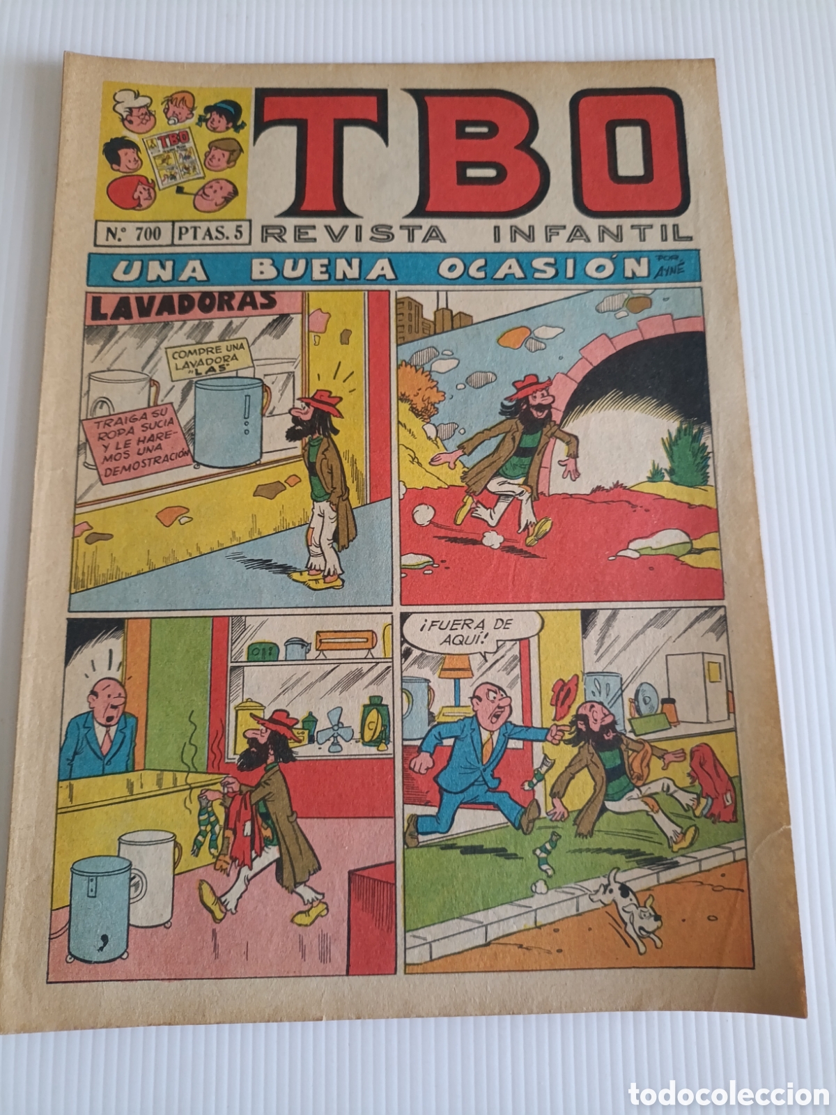 Tebeos: Revista TBO n&uacute;m 700.Buen estado