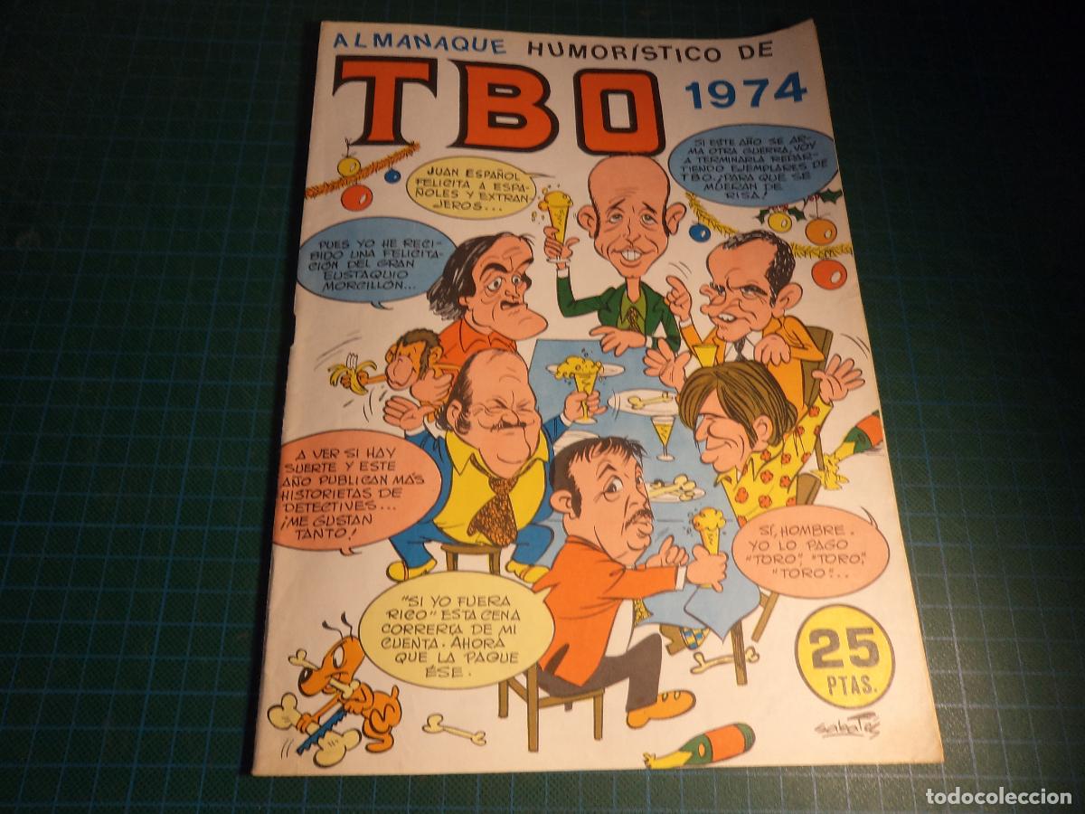 Tebeos: TBO. Almanaque humoristico 1974. Buigas