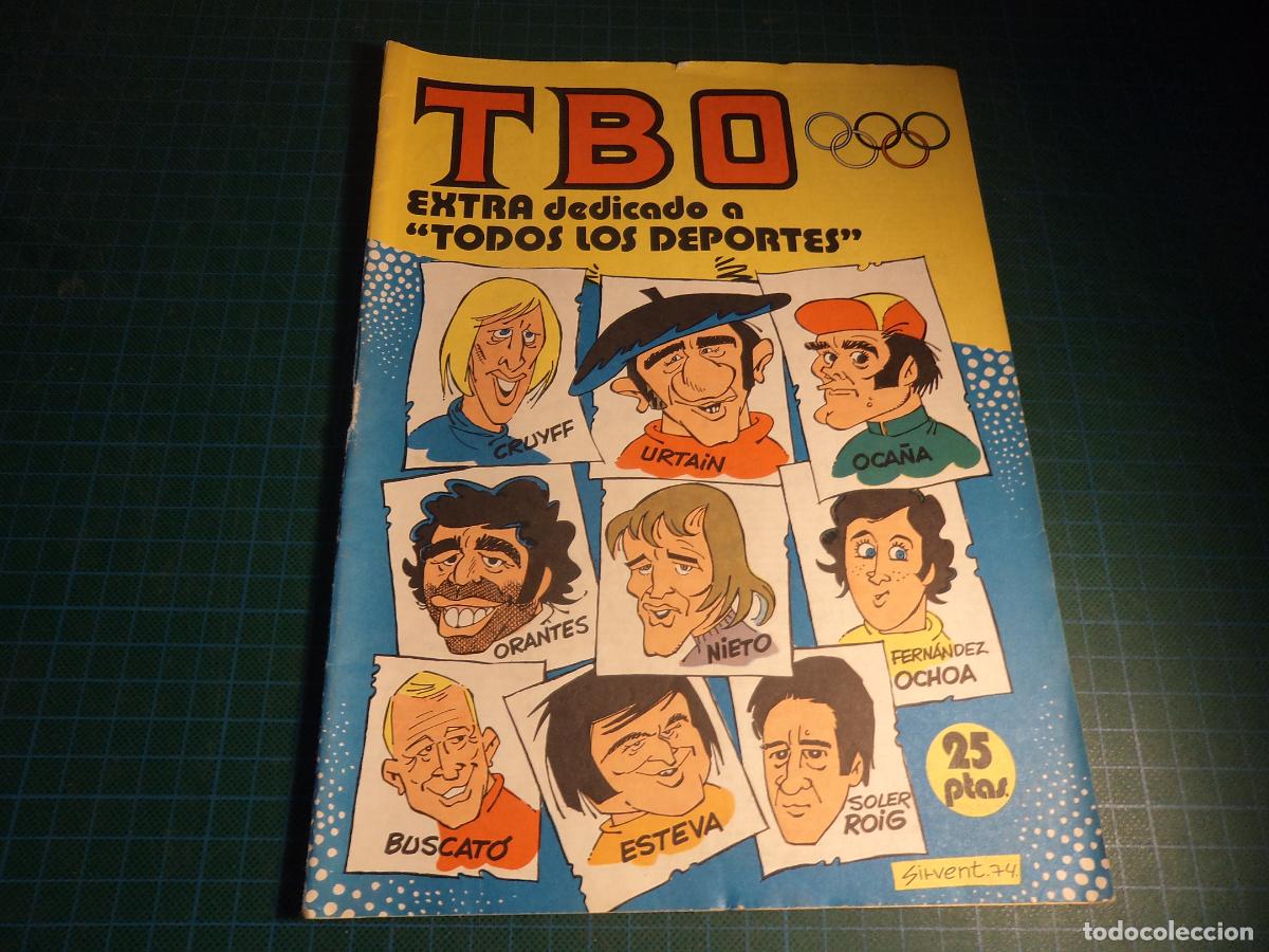 Tebeos: TBO. Extra dedicado a todos los deportes. Buigas