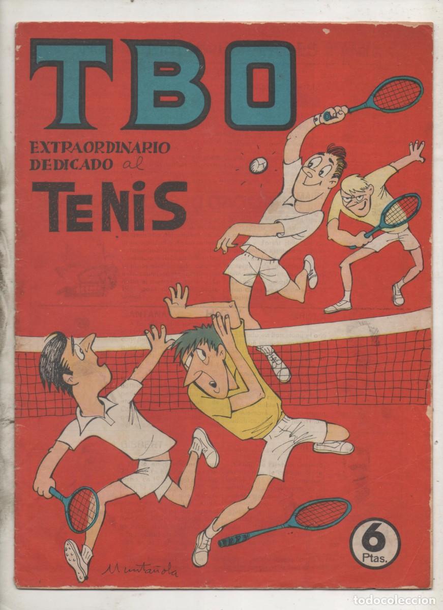 Tebeos: TBO EXTRAORDINARIO DEDICADO AL TENIS . - P