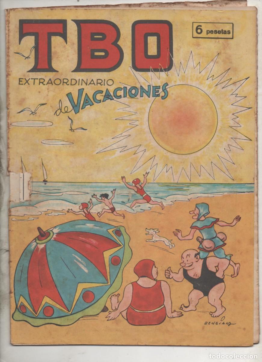 Tebeos: TBO EXTRAORDINARIO DE VACACIONES . - P