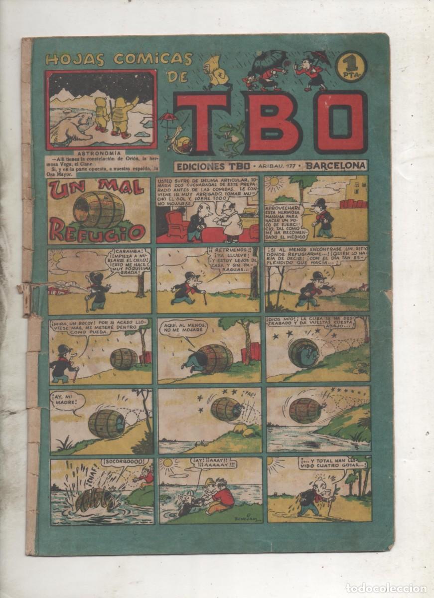 Tebeos: TBO HOJAS COMICAS . UN MAL REFUGIO .A&Ntilde;OS 40 . - P