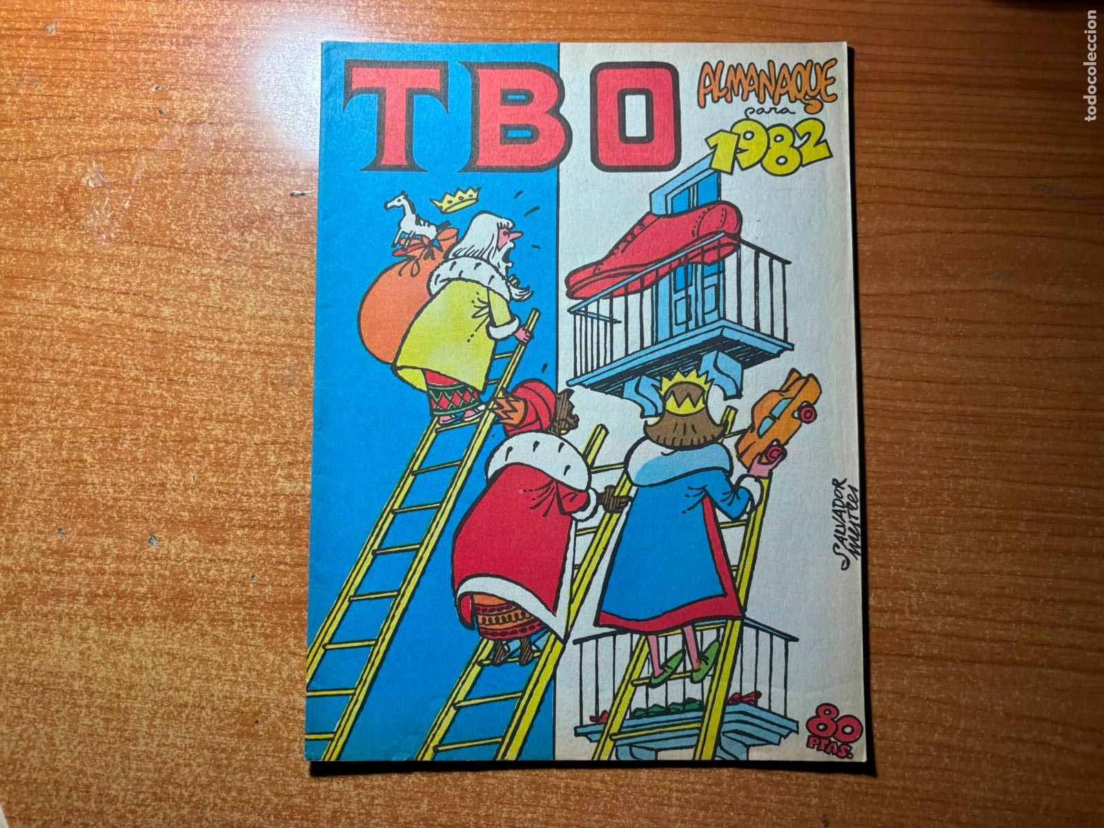 Tebeos: TBO ALMANAQUE PARA 1982 EDITORIAL BUIGAS CONTIENE RECORTABLE BELEN