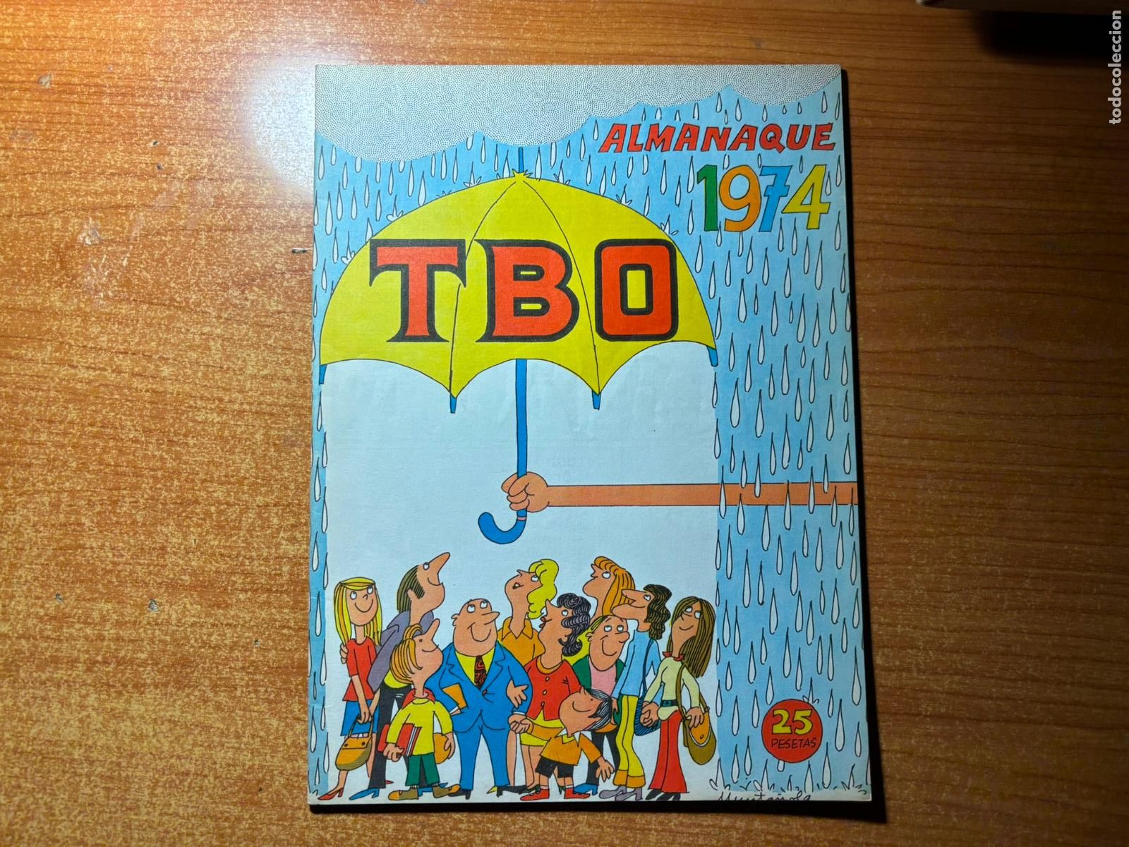 Tebeos: TBO ALMANAQUE PARA 1974 EDITORIAL BUIGAS