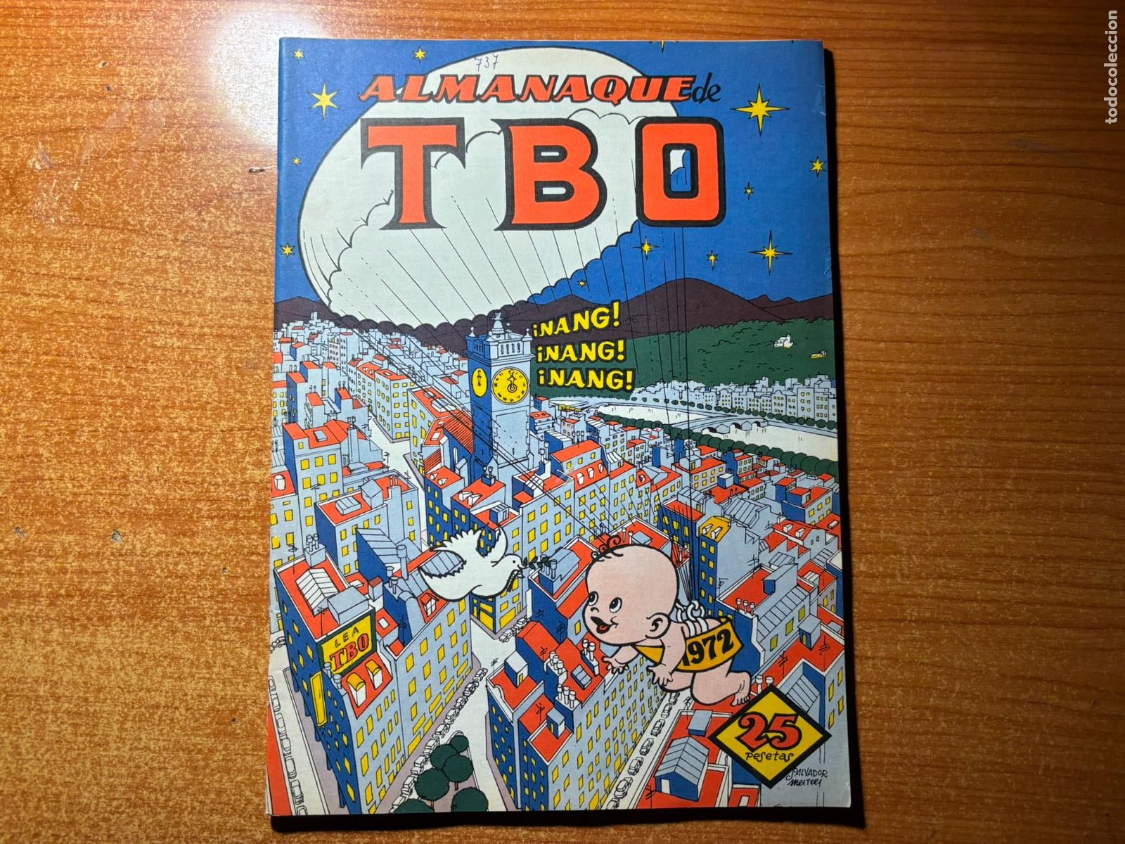 Tebeos: TBO ALMANAQUE PARA 1972 EDITORIAL BUIGAS