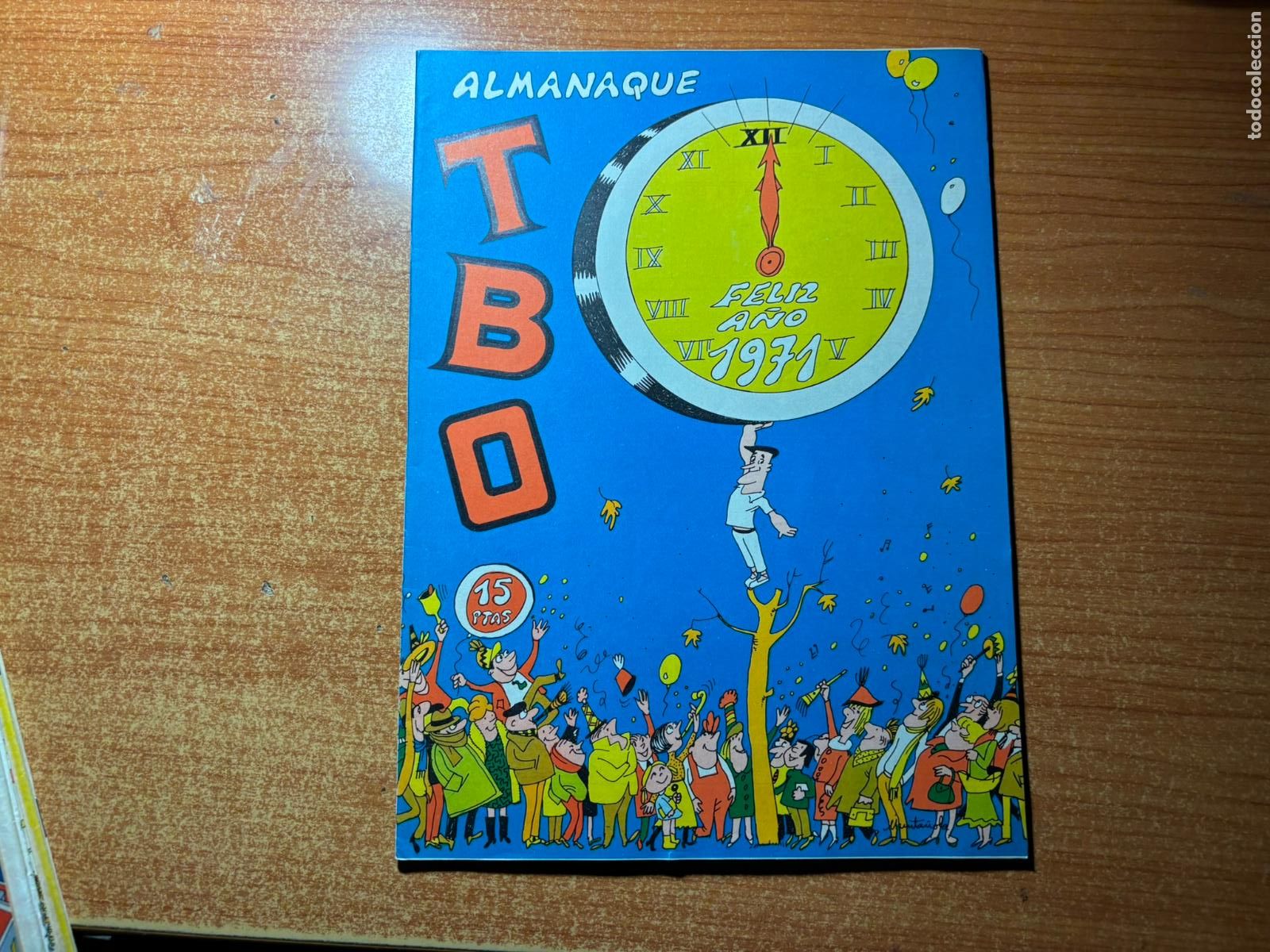 Tebeos: TBO ALMANAQUE PARA 1971 EDITORIAL BUIGAS CONTIENE RECORTABLE BELEN