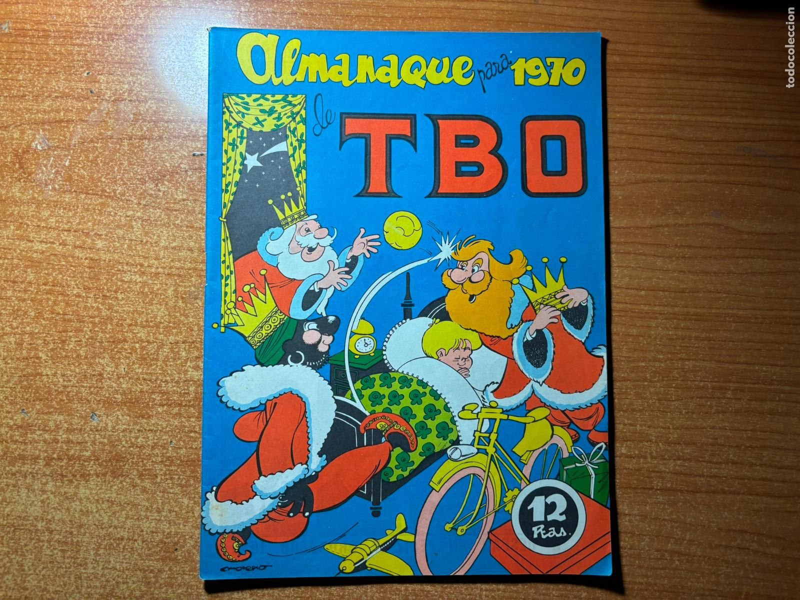 Tebeos: TBO ALMANAQUE PARA 1970 EDITORIAL BUIGAS CONTIENE RECORTABLE BELEN