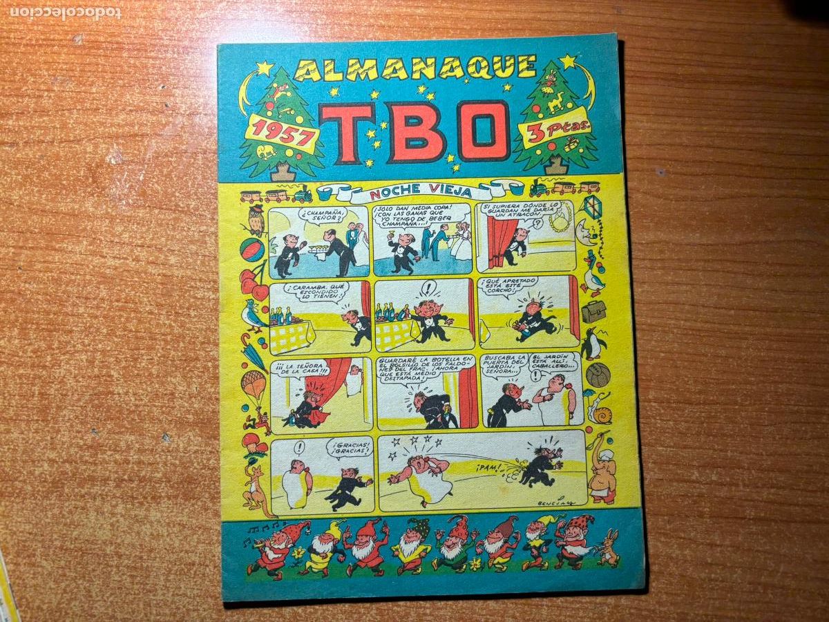 Tebeos: TBO ALMANAQUE PARA 1957 EDITORIAL BUIGAS CONTIENE RECORTABLE BELEN