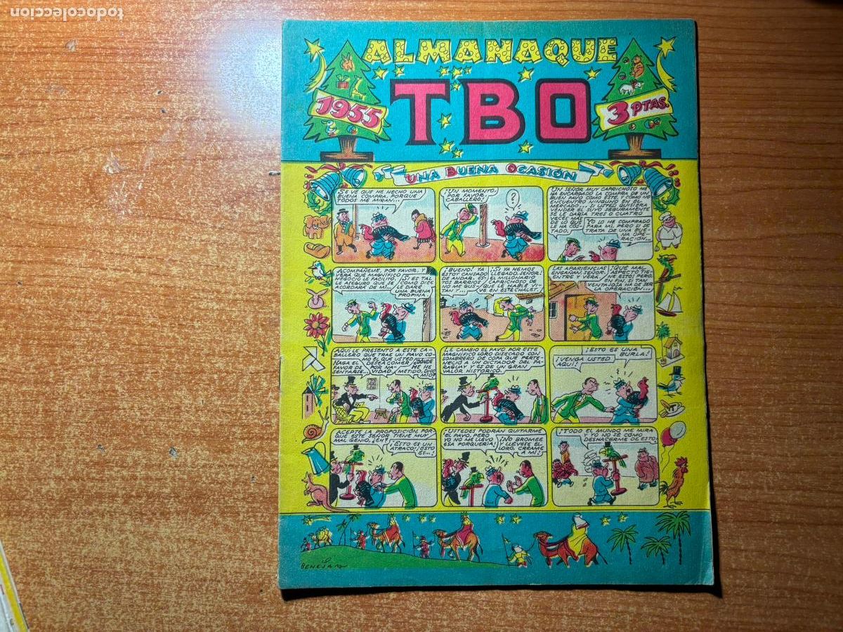 Tebeos: TBO ALMANAQUE PARA 1955 EDITORIAL BUIGAS