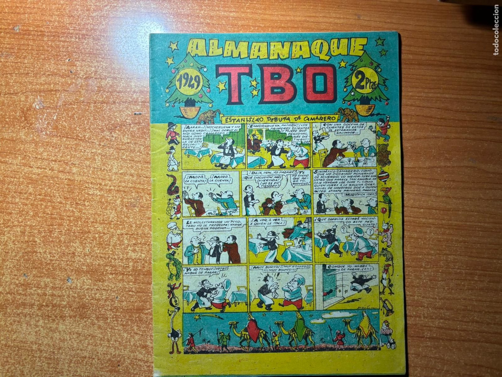Tebeos: TBO ALMANAQUE PARA 1949 EDITORIAL BUIGAS