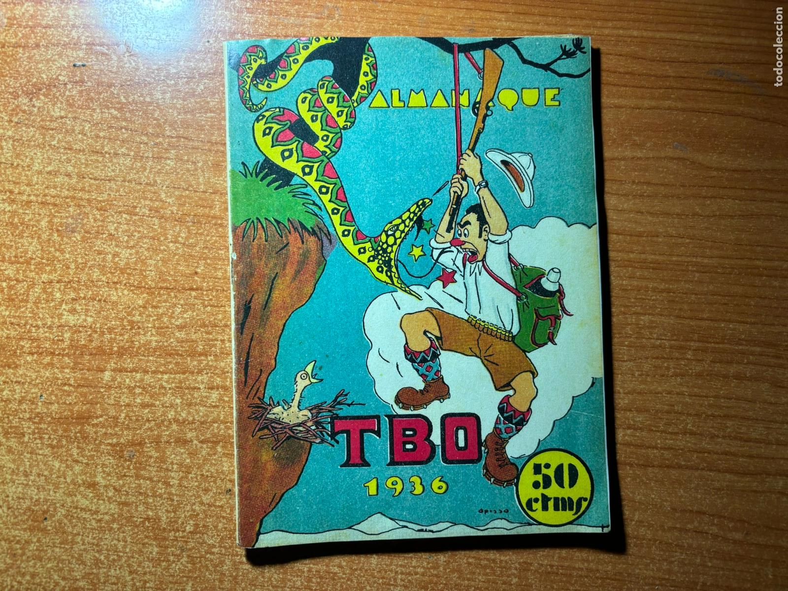 Tebeos: TBO ALMANAQUE PARA 1936 EDITORIAL BUIGAS CON RECORTABLE DE MU&Ntilde;ECAS