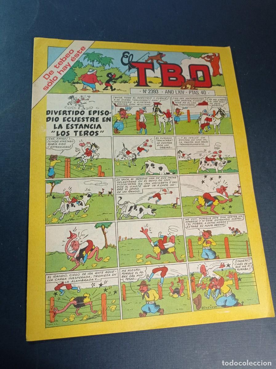 Tebeos: TBO N&ordm; 2393, A&Ntilde;O LXIV. Buigas, Estivill y Vi&ntilde;a, 1980. COLL, BENEJAM, TINEZ, URDA, TUR. VER +++