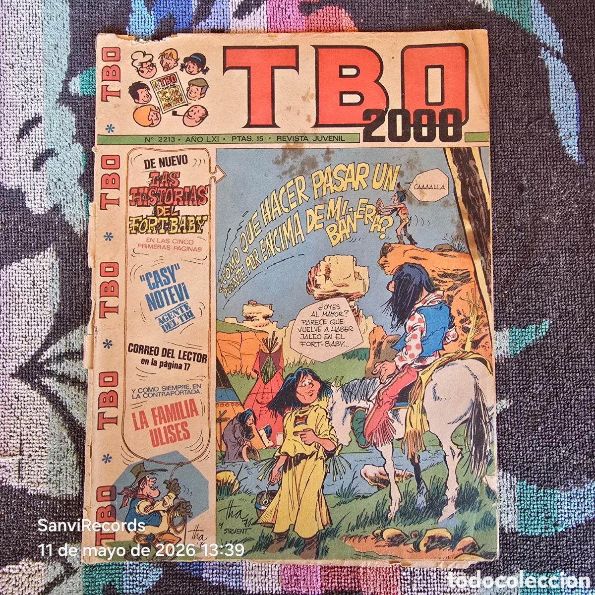 Tebeos: TBO 2213 (A&Ntilde;O LXI) (BUIGAS)